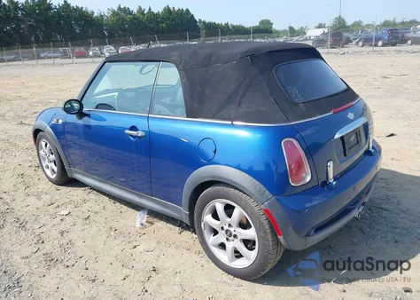 2008 Mini Cooper S z USA, uszkodzony, nr VIN WMWRH33538TL96036